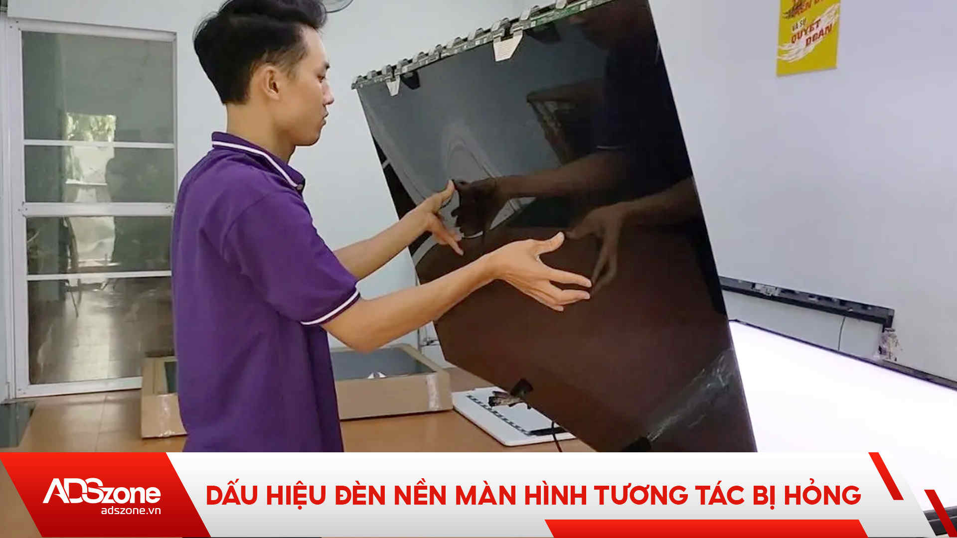 Dấu Hiệu Đèn Nền Màn Hình Tương Tác Bị Hỏng