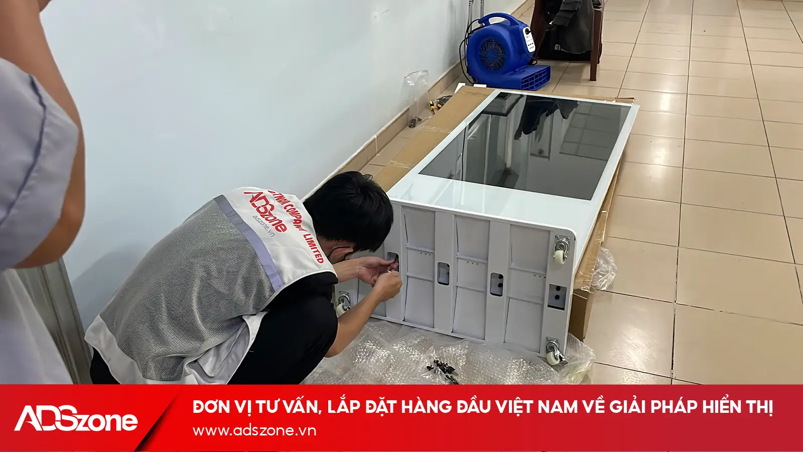 Đội Ngũ ADSzone Thi Công Tỉ Mỉ