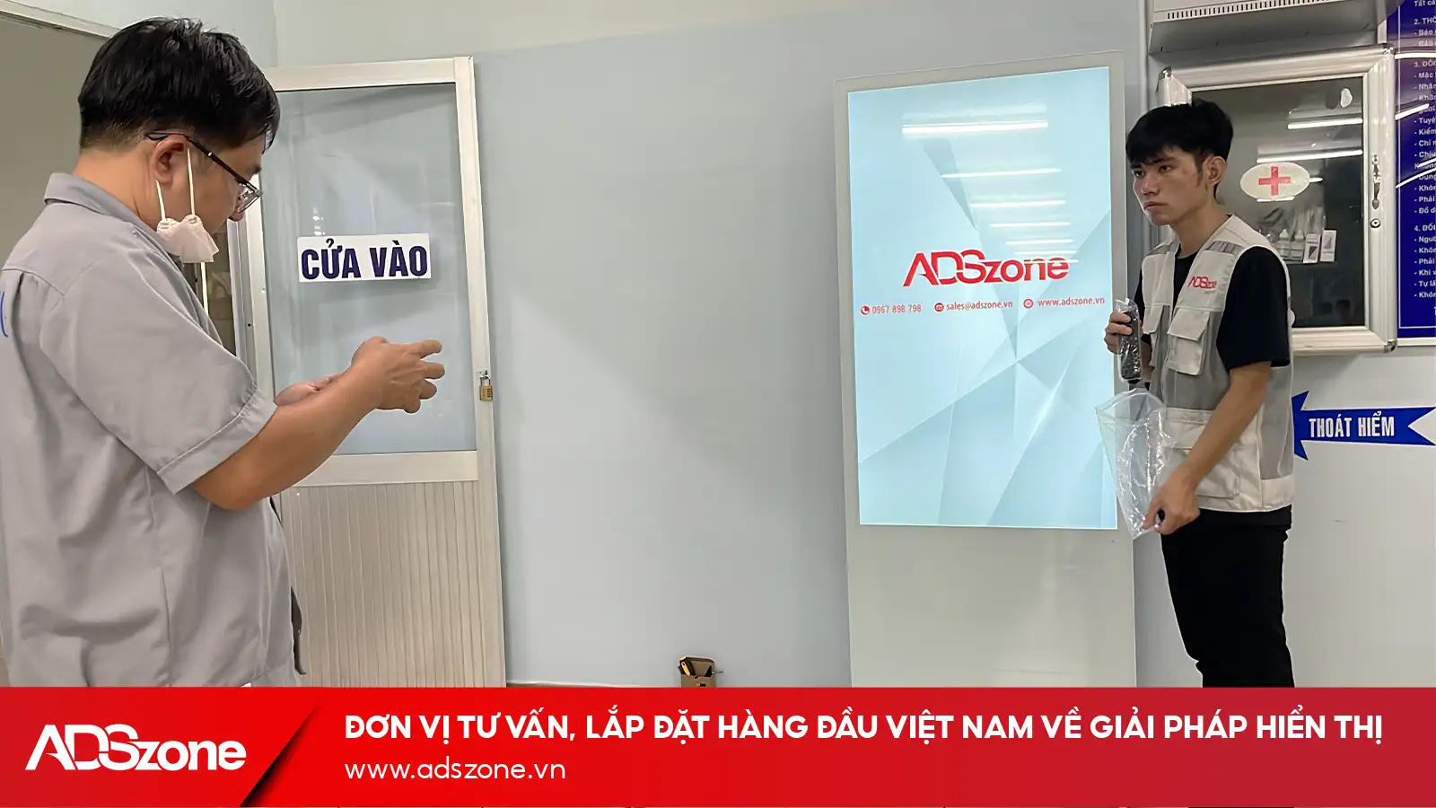 Thiết Bị Giúp Truyền Tải Thông Tin Đến Với Khách Hàng Một Cách Trực Quan