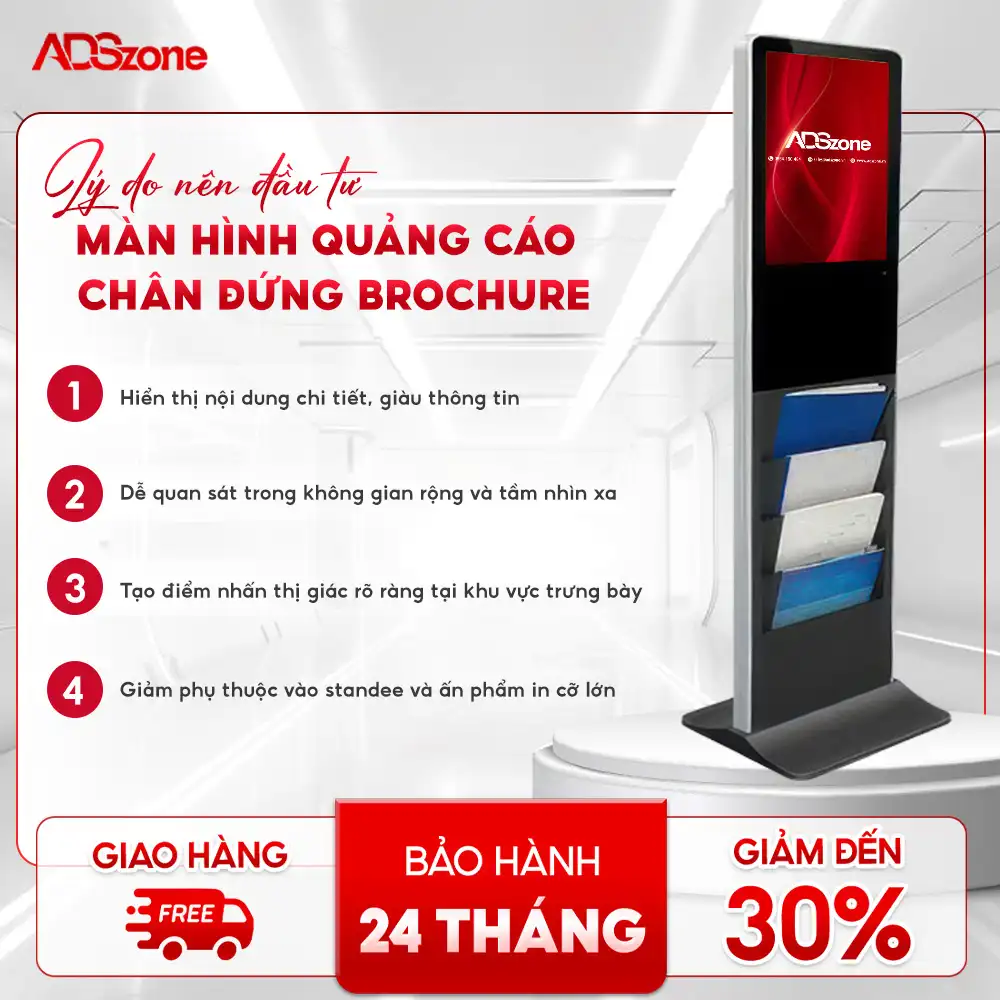 Lý Do Khách Hàng Nên Đầu Tư Vào Màn Hình Chân Đừng Brochure