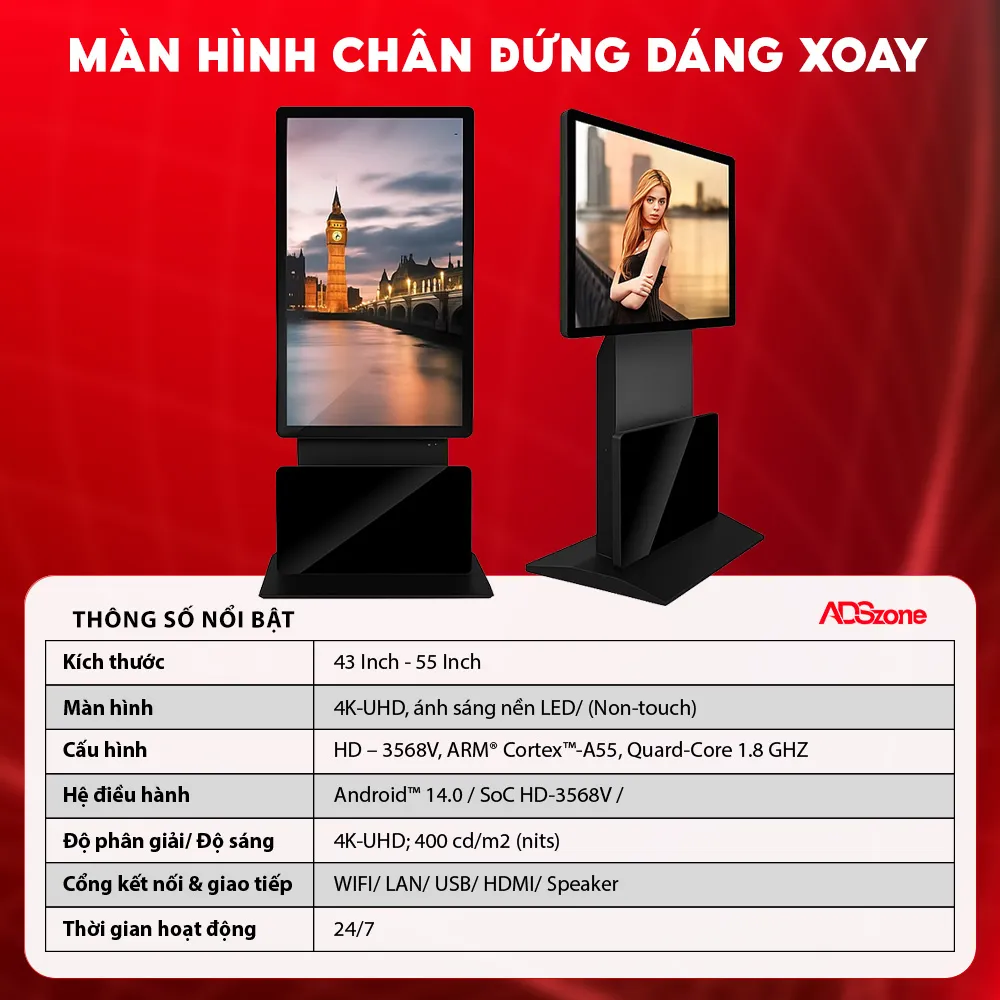 Thông Số Vượt Trội Của Thiết Bị