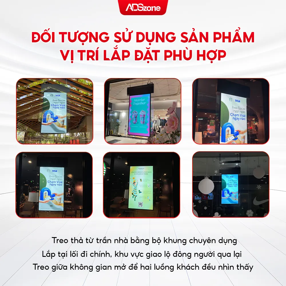 Màn Hình Phù Hợp Với Nhiều Đối Tượng Và Không Gian Lắp Đặt