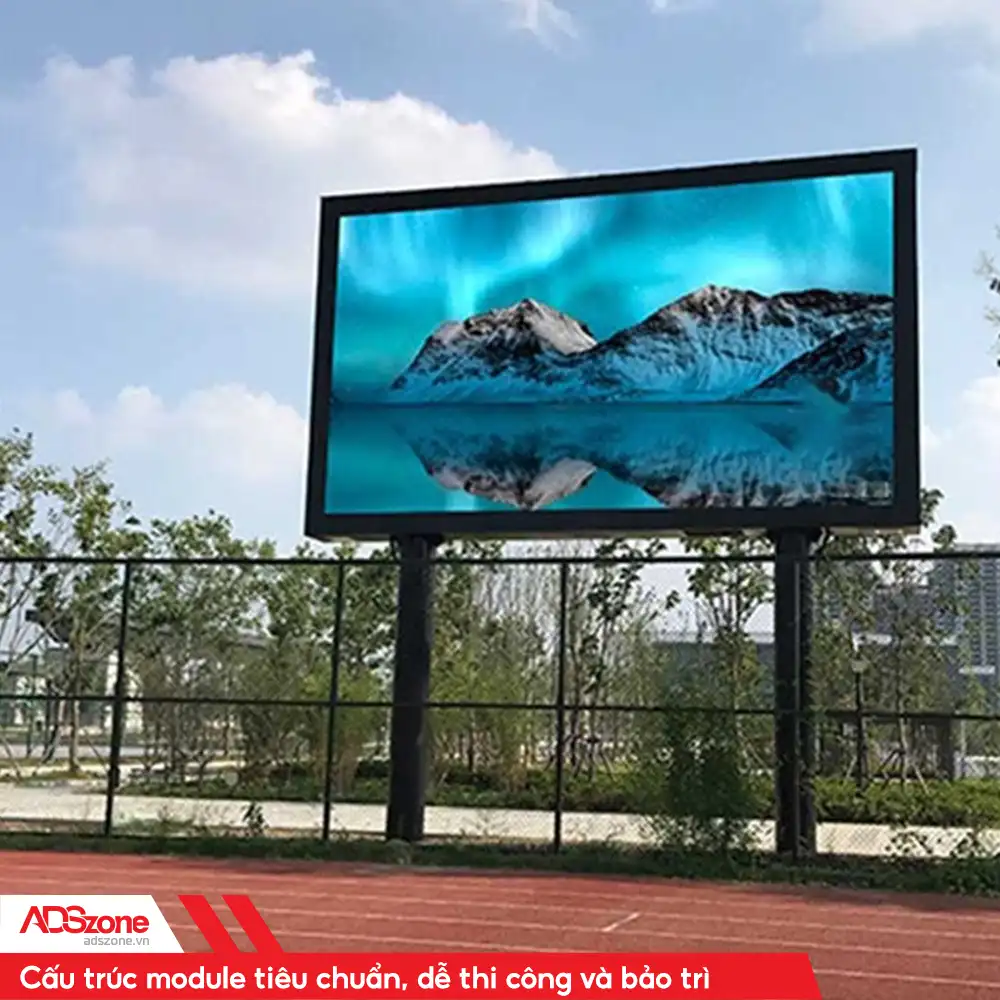 Màn Hình LED Ngoài Trời Có Cấu Trúc Module Tiêu Chuẩn