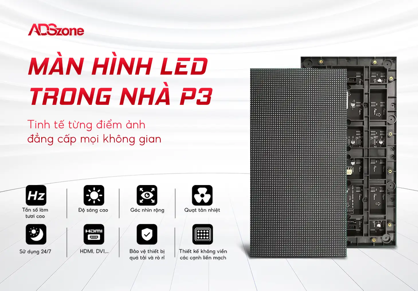 Màn Hinh LED Trong Nhà P3