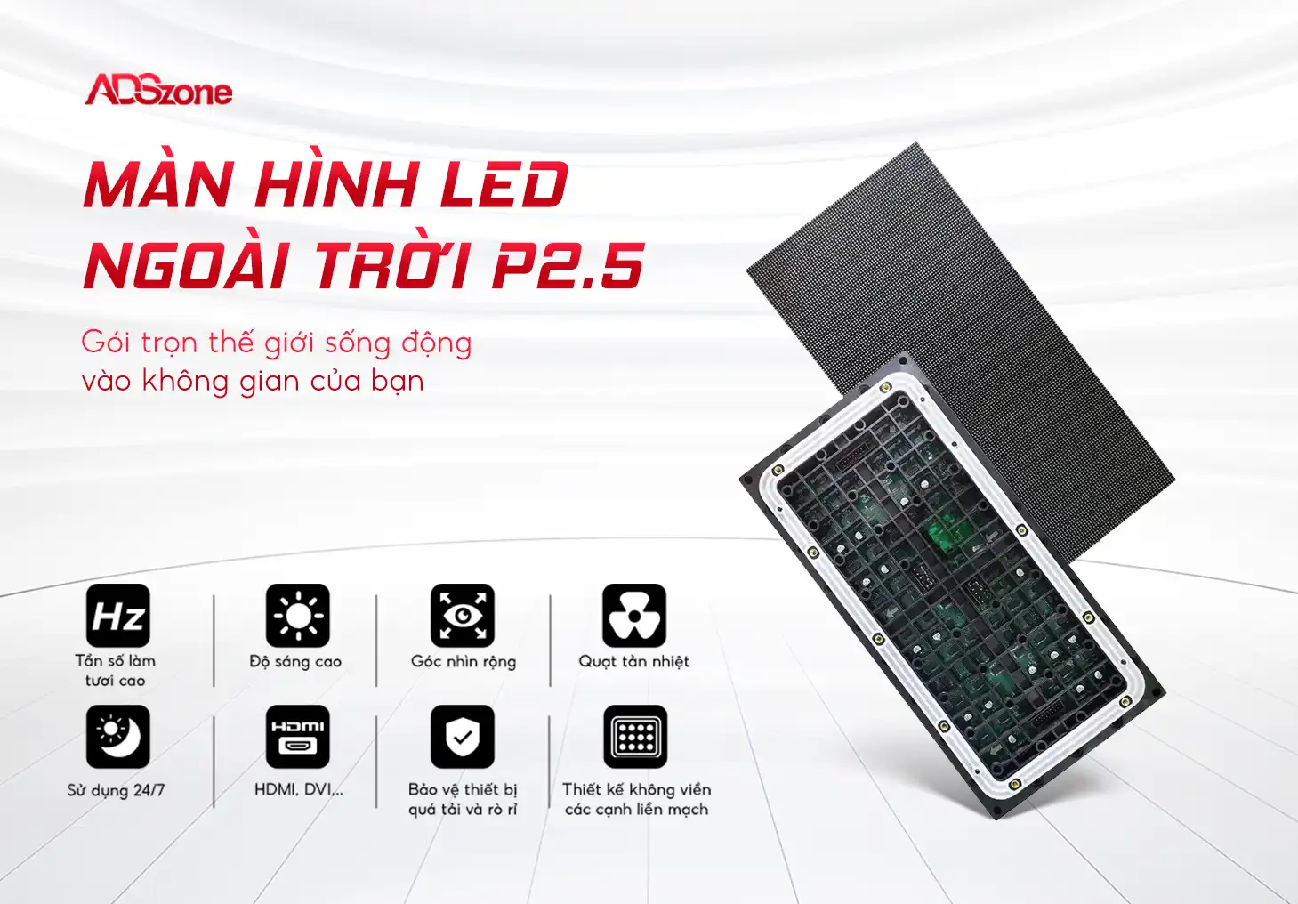 Màn Hình LED Ngoài Trời P2.5