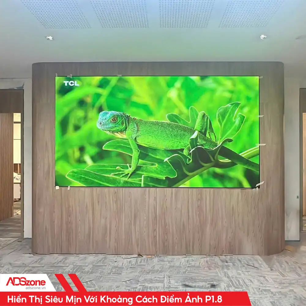 Màn Hình LED Trong Nhà Có Hiển Thị Siêu Mịn Với Khoảng Cách Điểm Ảnh P1.8