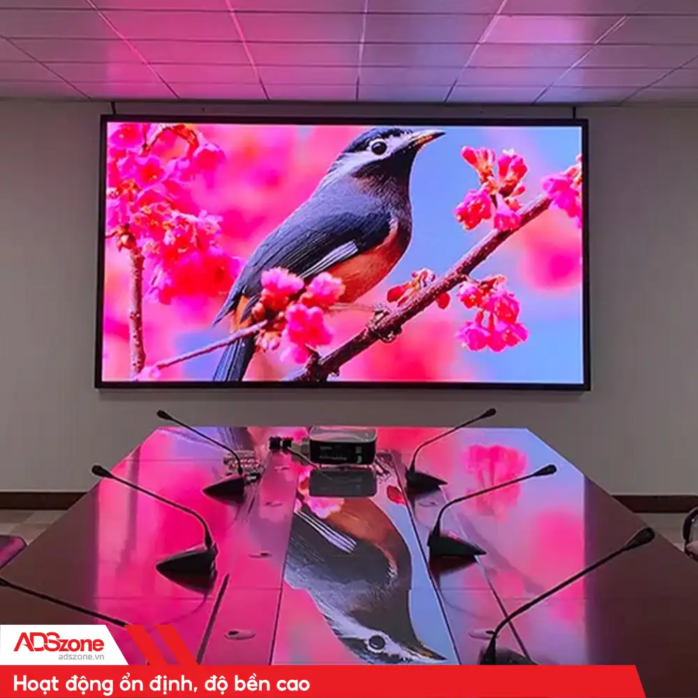Màn Hình LED Trong Nhà Có Hoạt Động Ổn Định Độ Bền Cao