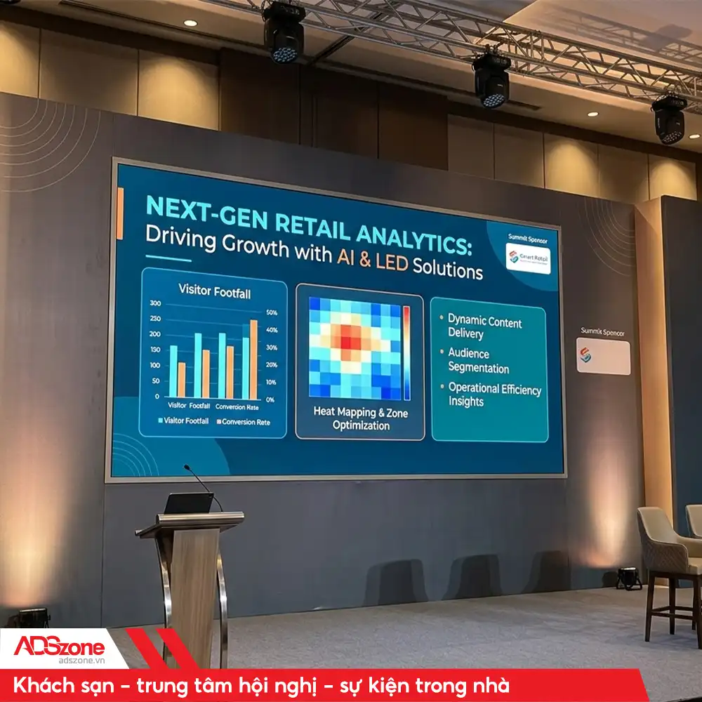 Màn Hình LED Trong Nhà Treo Nhiều Trong Khách Sạn, Sự Kiện Trong Nhà