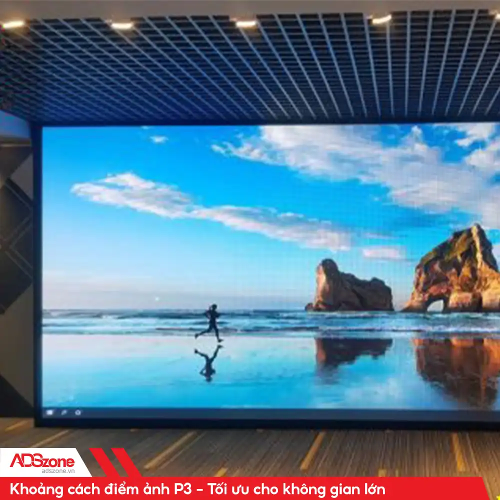 Màn Hình LED Trong Nhà Có Khoảng Cách Điểm Ảnh 3mm Tối Ưu 