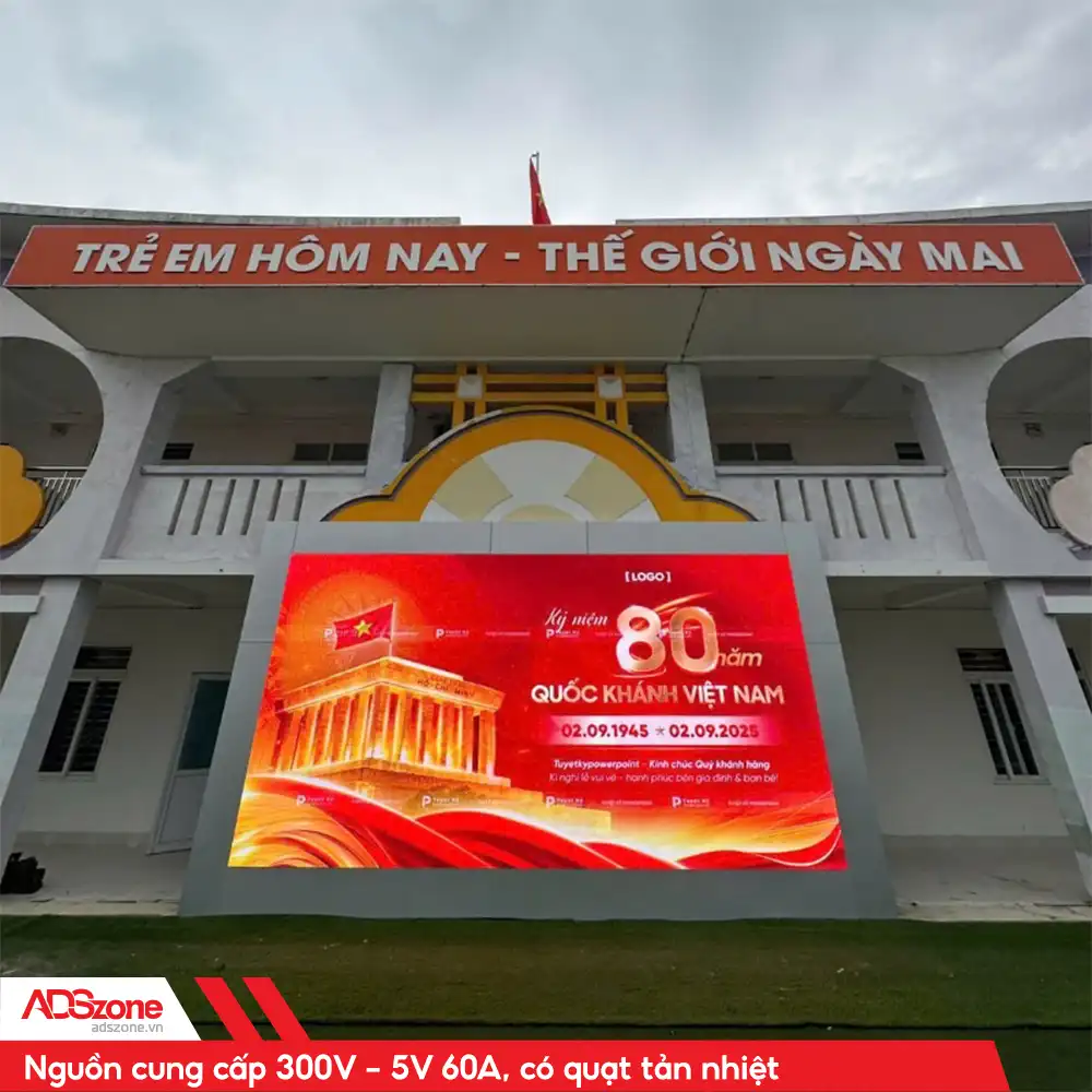 Màn Hình LED Ngoài Trời Có Quạt Tản Nhiệt Giúp Vận Hành Bền Bỉ Ngoài Trời