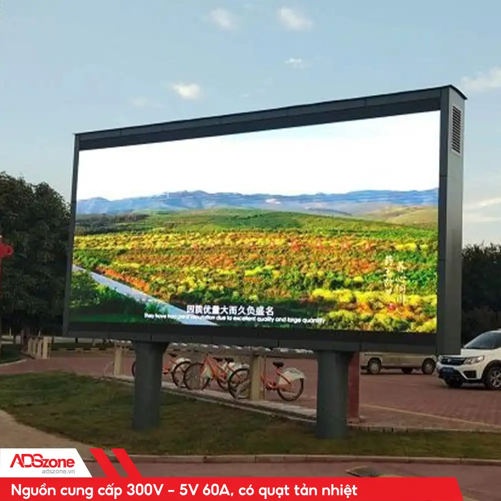 Màn Hình LED Ngoài Trời Có Quạt Tản Nhiệt Vận Hành Bền Bỉ