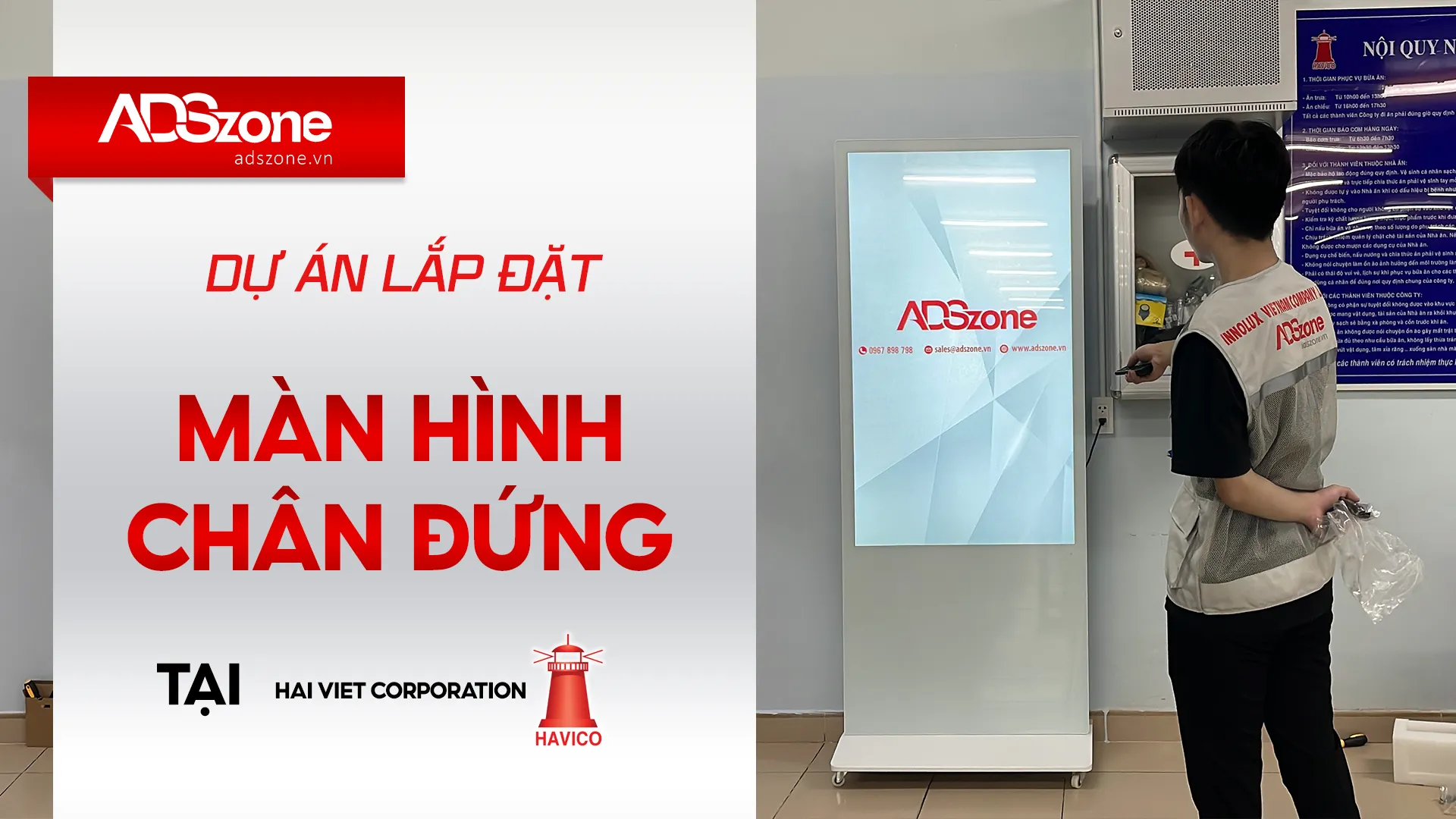 Màn Hình Quảng Cáo Chân Đứng – Giải Pháp Dành Cho Doanh Nghiệp