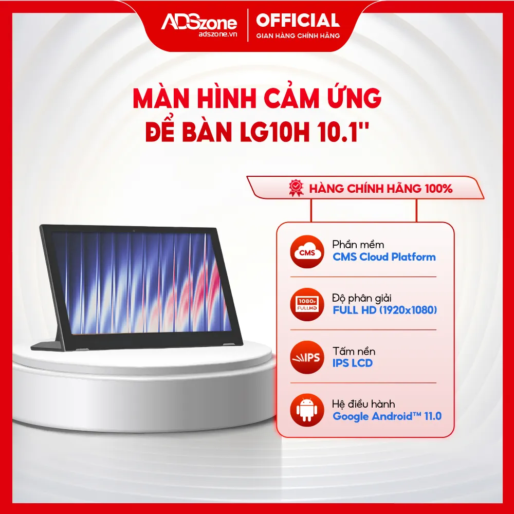 Màn Hình Cảm Ứng Để Bàn LG10H 10.1 Inch