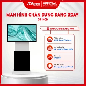 Màn hình chân đứng dáng xoay 50 inch
