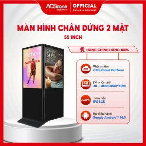 Màn hình chân đứng hai mặt 55 inch