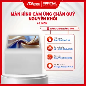 Màn hình chân quỳ nguyên khối 65 inch
