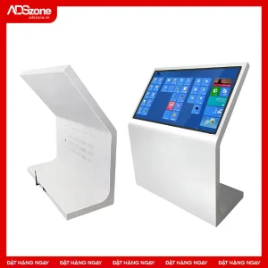 màn hình chân quỳ nguyên khối trắng sp