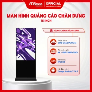 Màn hình quảng cáo chân đứng 75 inch