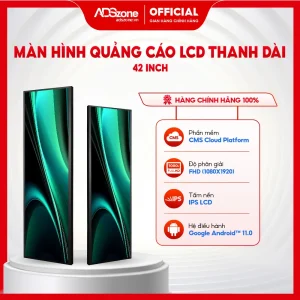 màn hình quảng cáo lcd thanh dài 42 inch