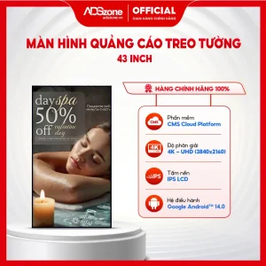 Màn hình quảng cáo treo tường 43 inch