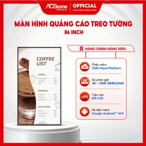 Màn hình quảng cáo treo tường 86 inch
