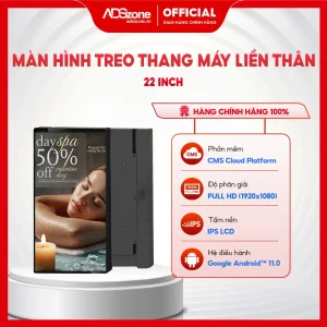 Màn hình treo thang máy liền thân 22 inch