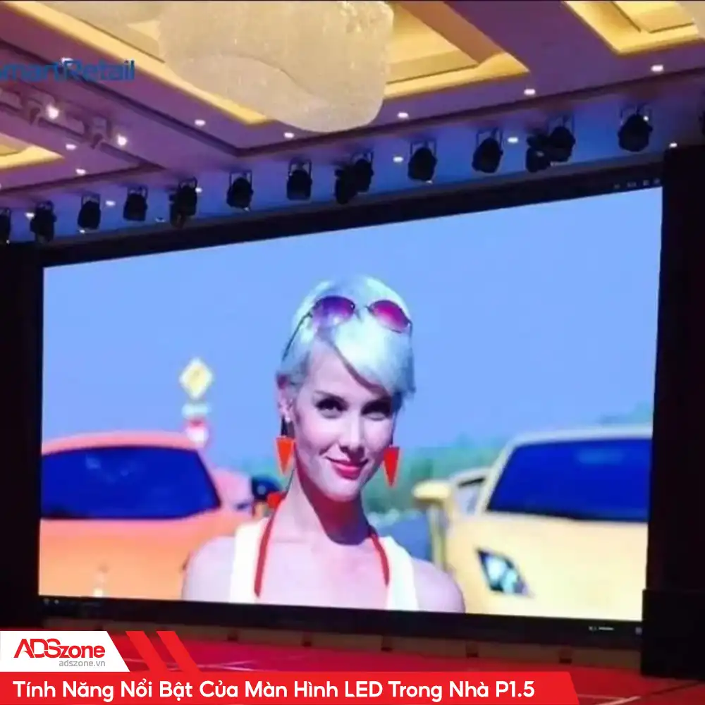 Tính Năng Nổi Bật Của Màn Hình LED Treo Trong Nhà