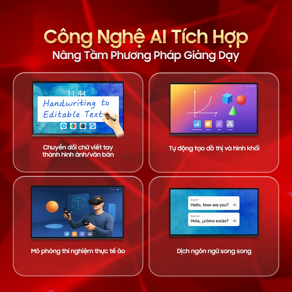 AI Nâng Tầm Việc Giảng Dạy & Hội Họp