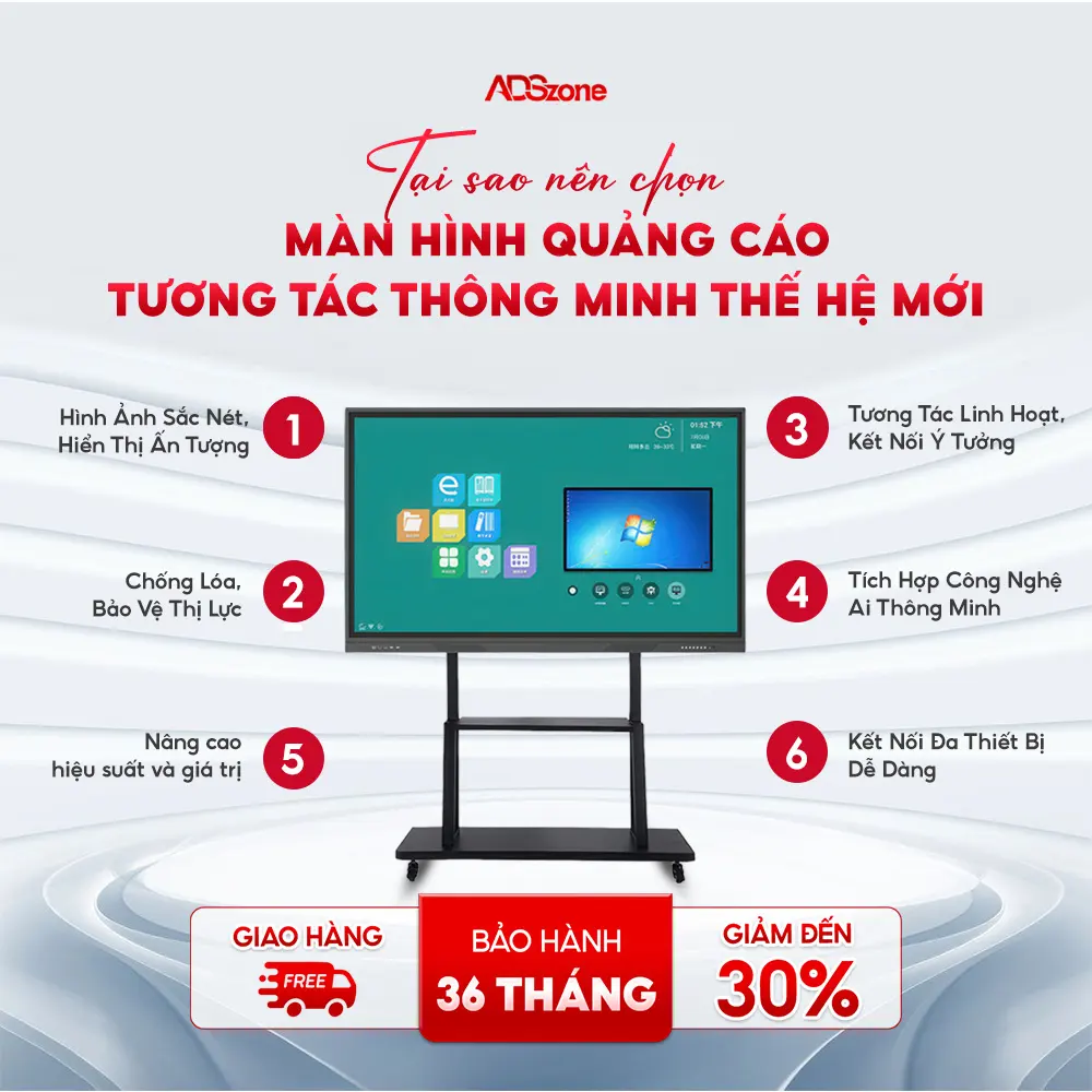 Điều Gì Khiến Màn Hình Tương Tác Được Ưa Chuộng Đến Vậy?