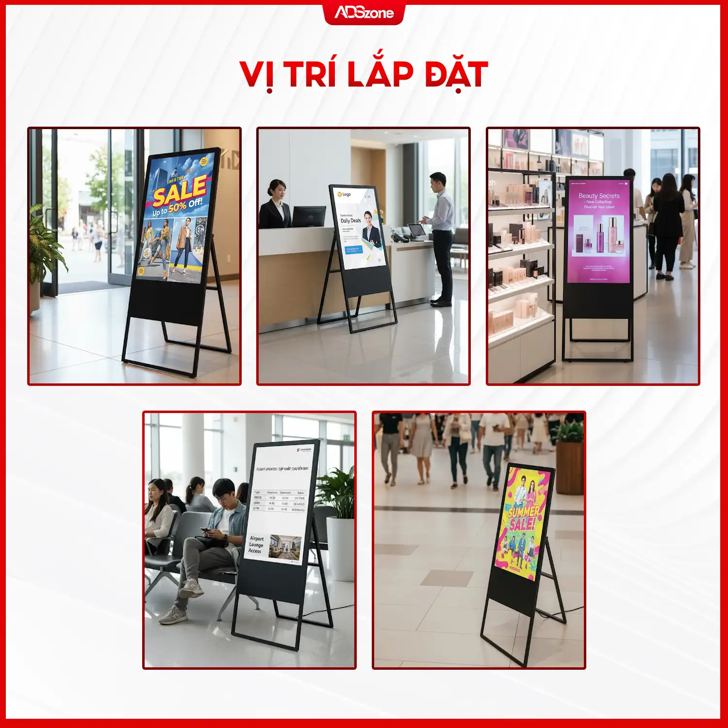 Vị Trí Đặt Màn Hình