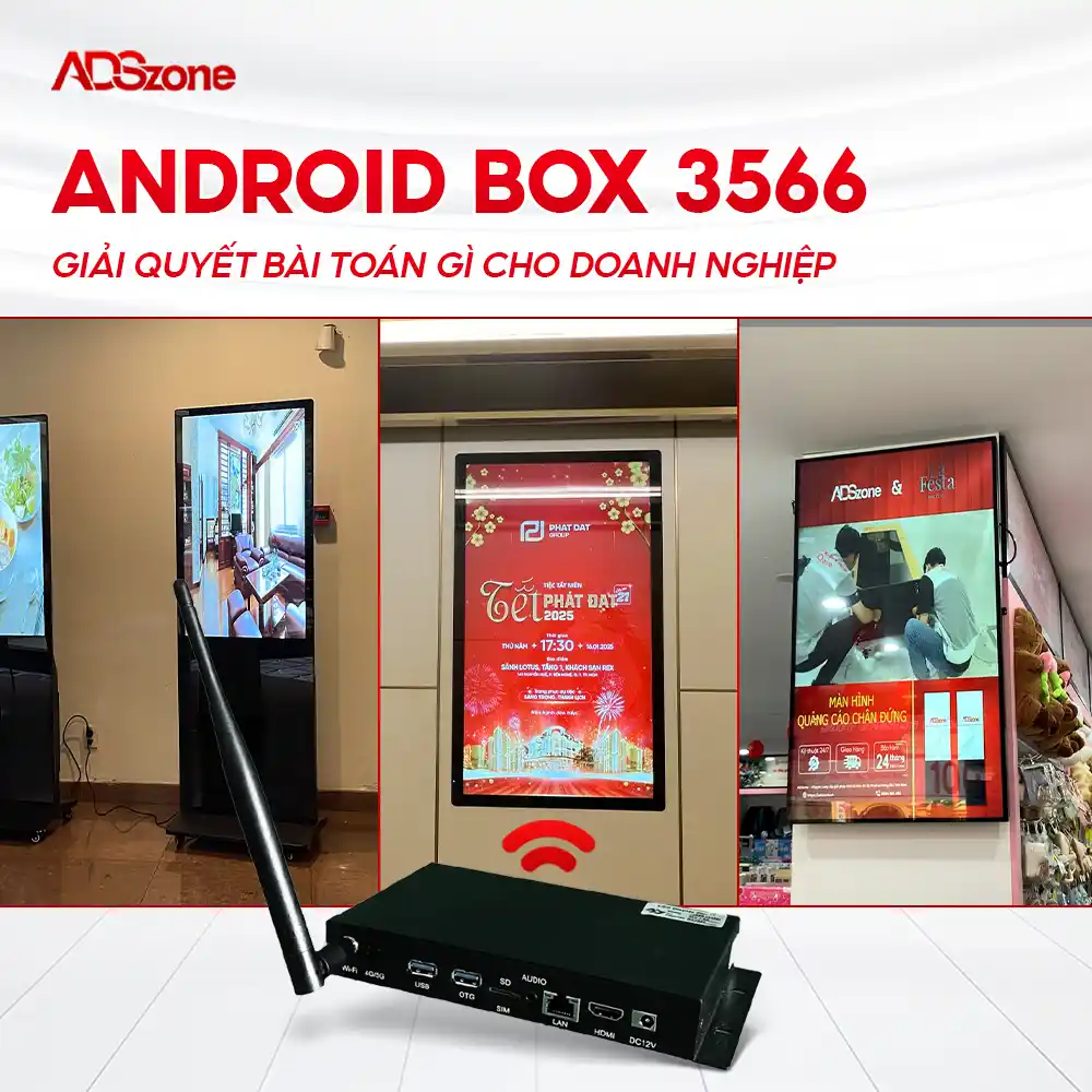 Android Box 3566 Giải Quyết Bài Toán Gì Cho Doanh Nghiệp