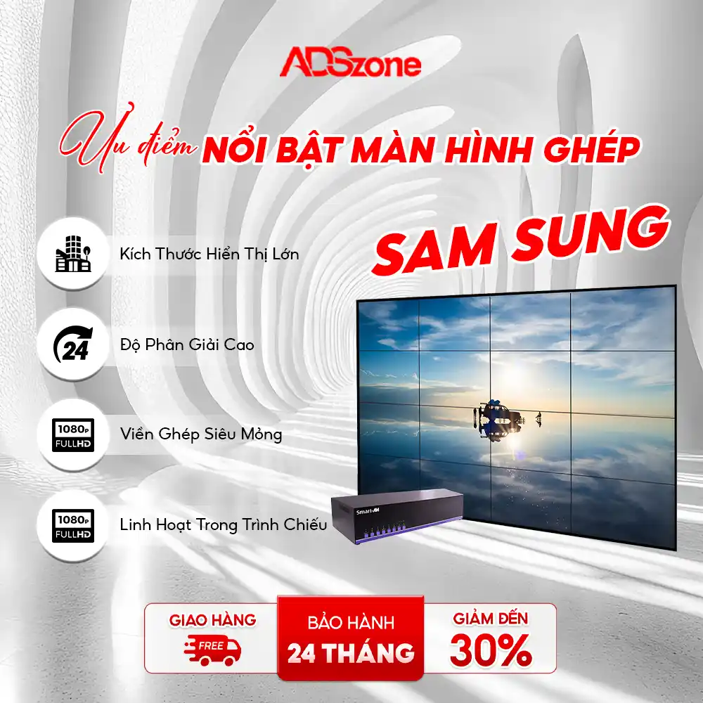 Ưu Điểm Nổi Bật Của Màn Hình Ghép SamSung