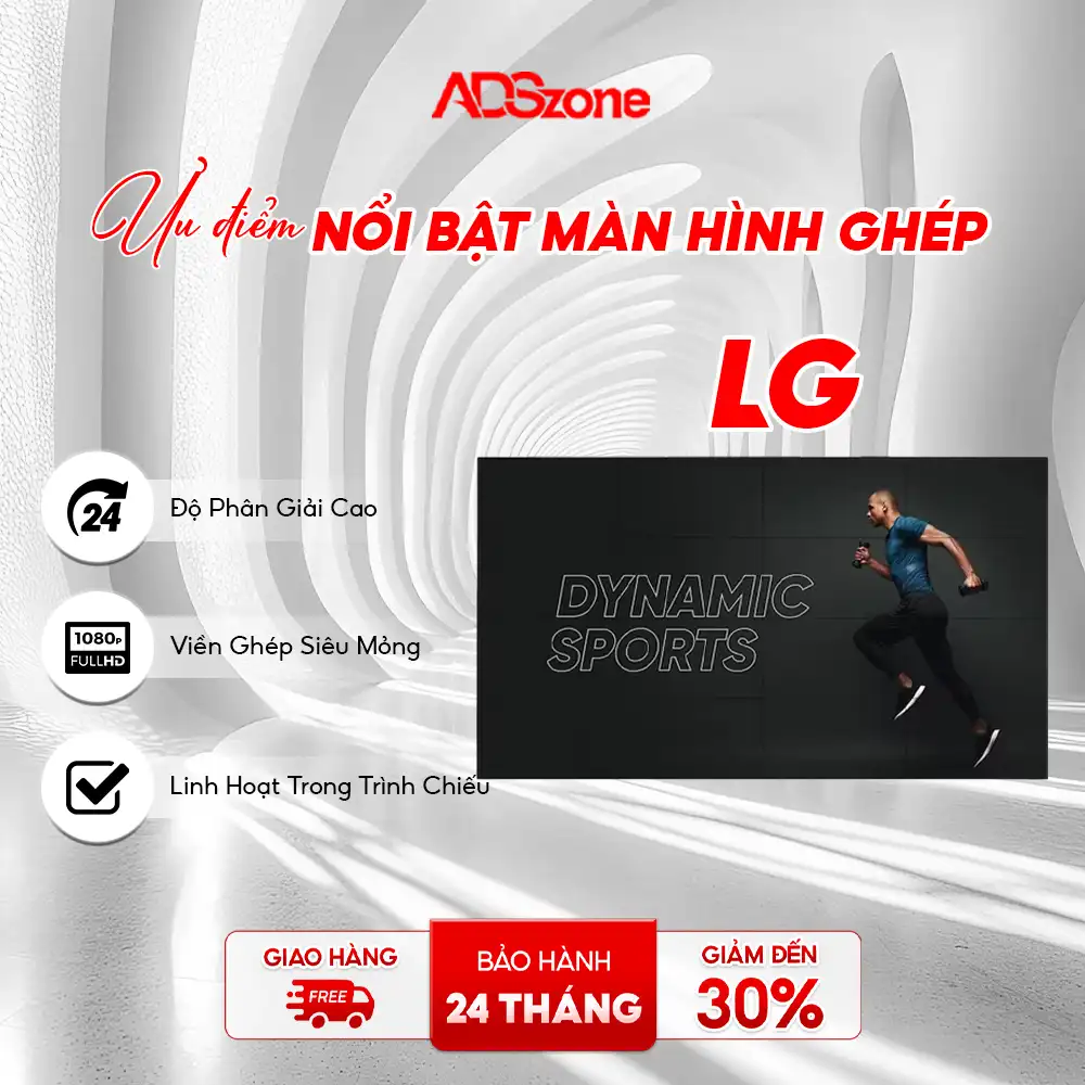 Ưu Điểm Nổi Bật Của Màn Hình Ghép LG