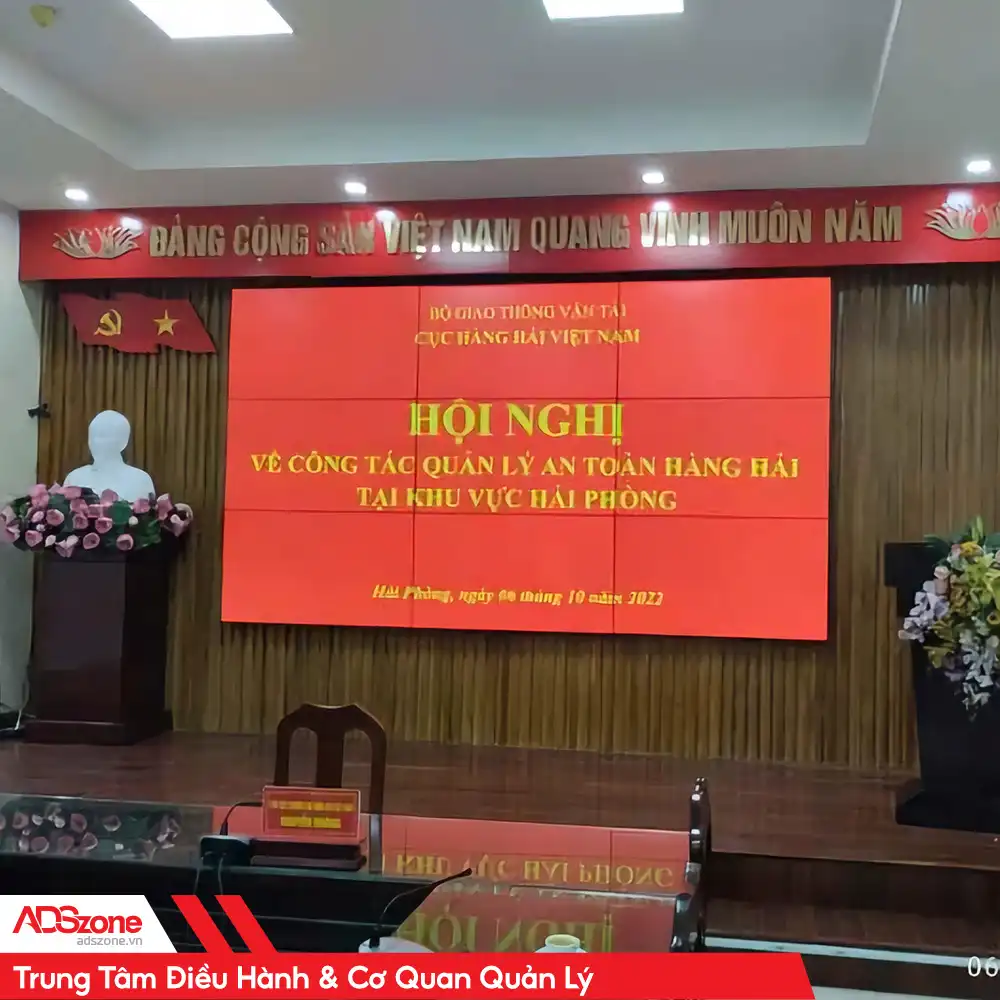 Ứng Dụng Màn Hình Ghép LG Trong Nhà Nước