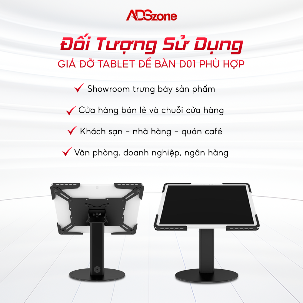 Đối Tượng Sử Dụng Giá Đỡ Tablet Để Bàn D01 Phù Hợp