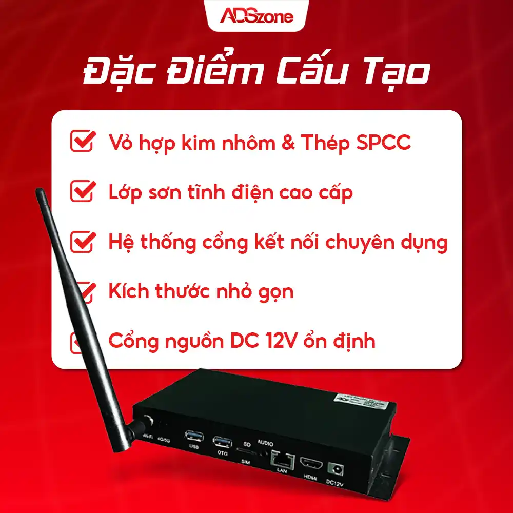 Đặc Điểm Cấu Tạo Của Thiết Bị Android Box 3566