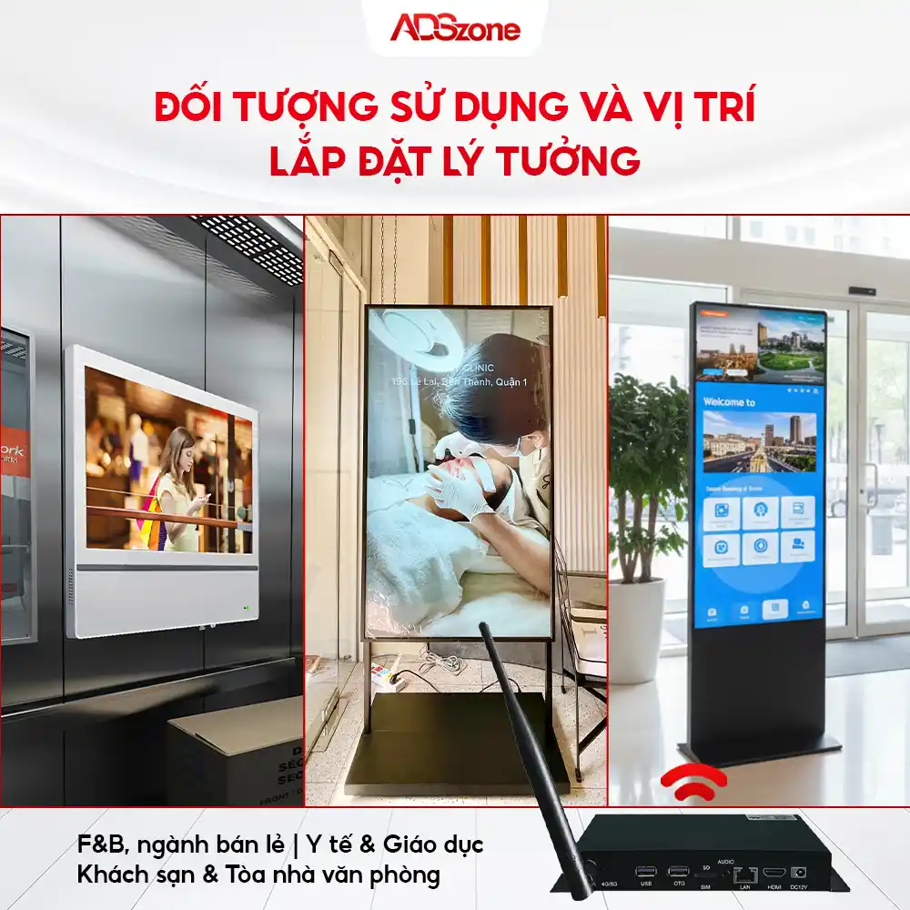 Đối Tượng Sử Dụng Và Vị Trí Lắp Đặt Lý Tưởng