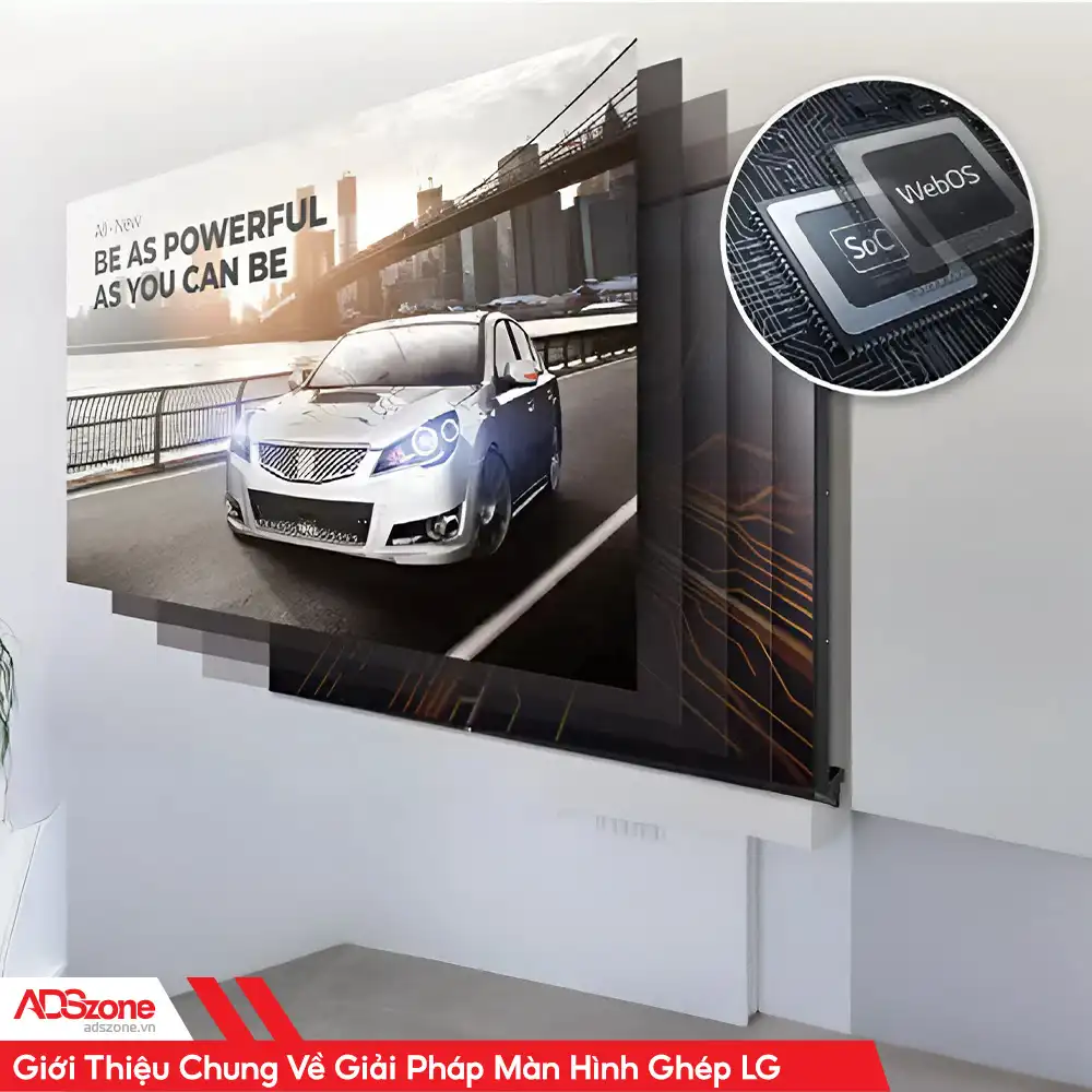 Giới Thiệu Về Màn Hình Ghép LG