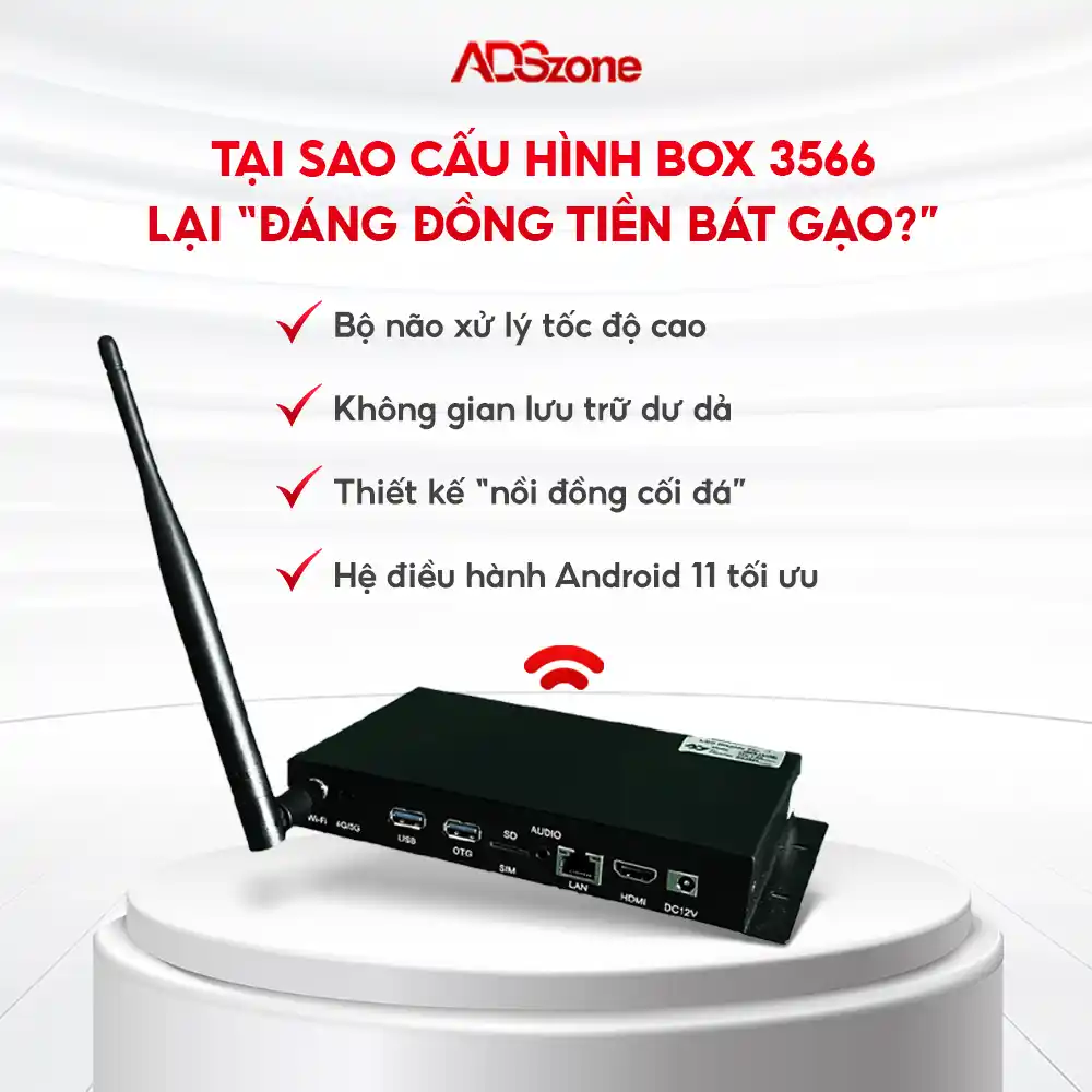 Tại Sao Cấu Hình Box 3566 Lại "Đáng Đồng Tiền Bát Gạo?"