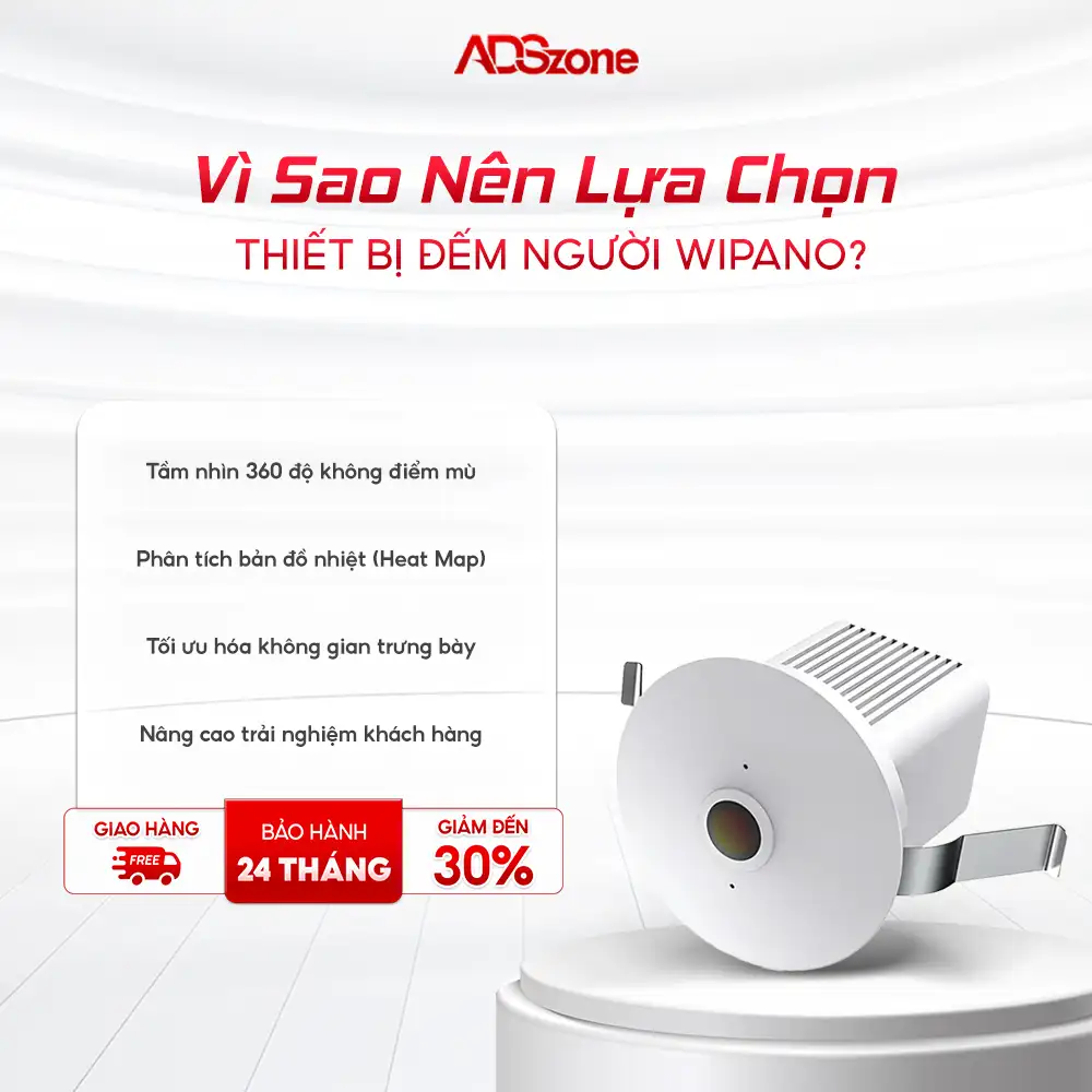 Những Lý Do Nên Lựa Chọn Thiết Bị Đếm Người WiPano