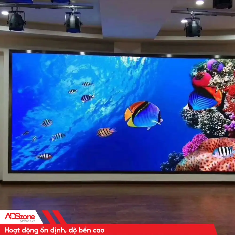 Màn Hình LED Trong Nhà Hoạt Động Ổn Định Với Độ Bền Cao