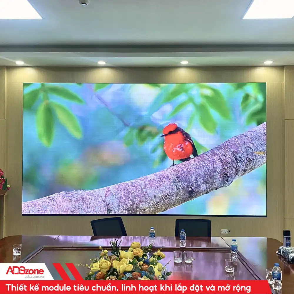 Màn Hình LED Trong Nhà Có Thiết Kế Module Tiêu Chuẩn Linh Hoạt Khi Lắp Đặt
