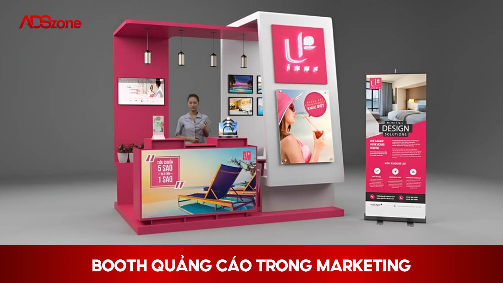 Booth Quảng Cáo Thúc Đẩy Doanh Số Cho Doanh Nghiệp