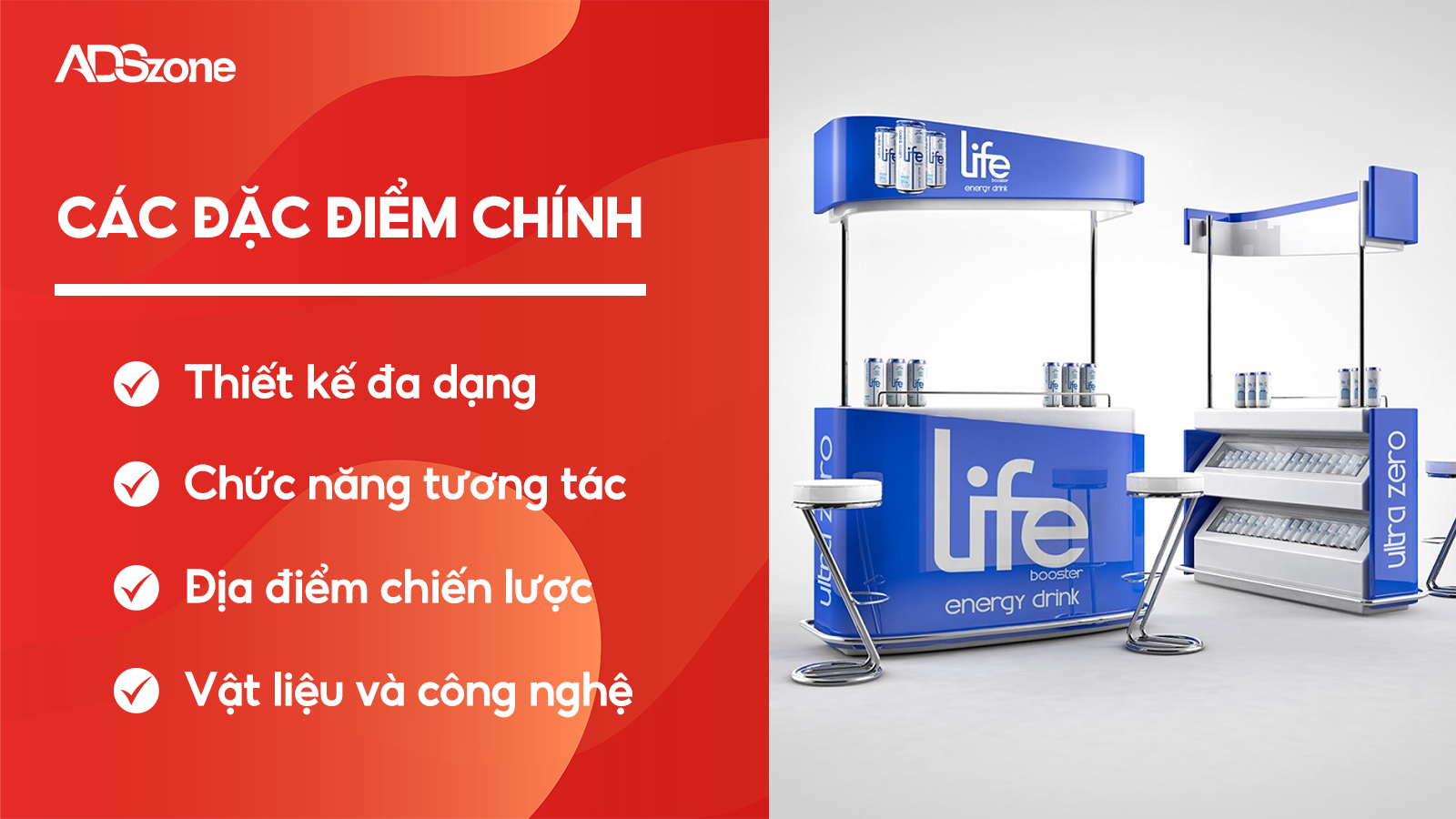 4 Đặc Điểm Chính Của Booth Quảng Cáo