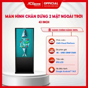 Chân đứng 2 mặt ngoài trời 43 inch