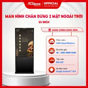 Chân đứng 2 mặt ngoài trời 55 inch