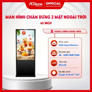 Chân đứng 2 mặt ngoài trời 65 inch