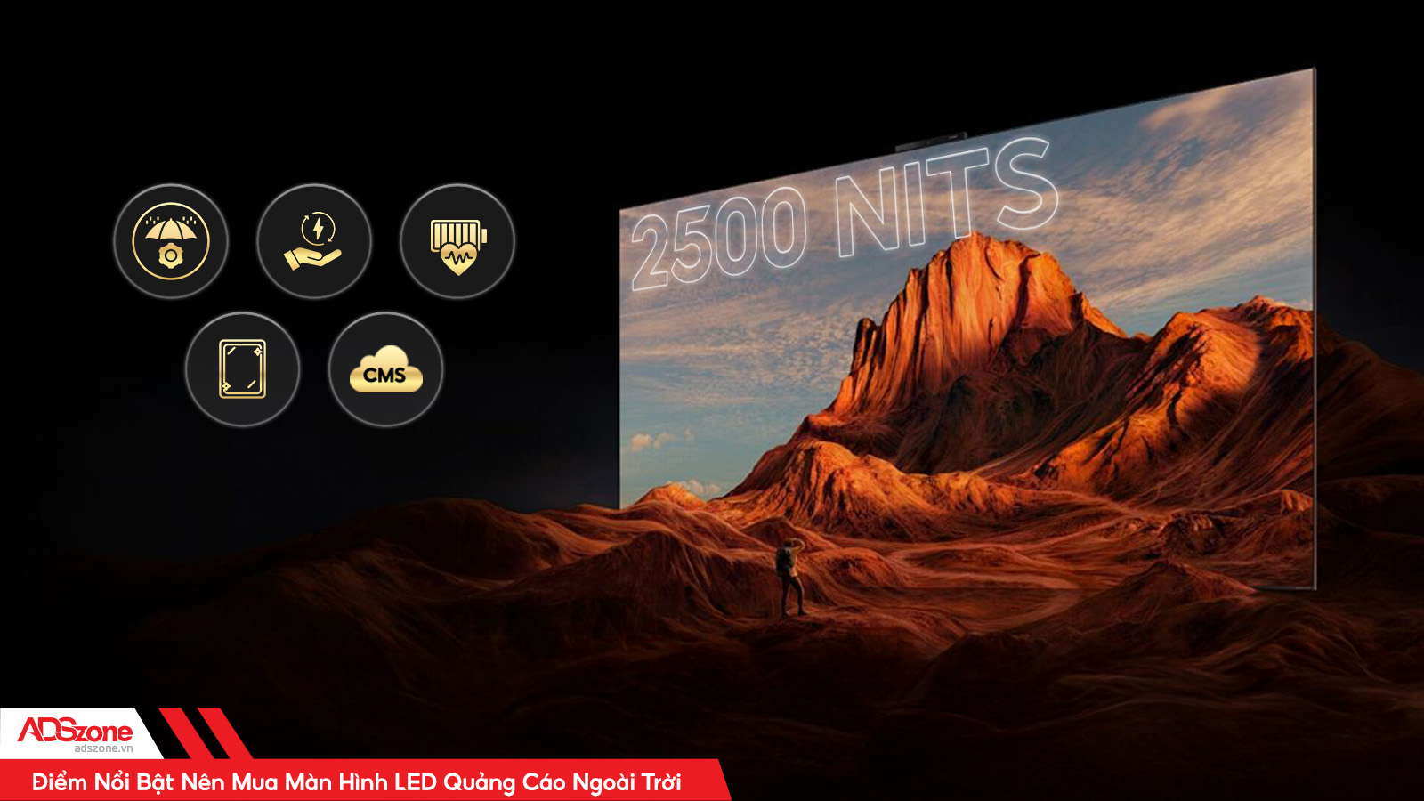 Điểm Nổi Bật Của Màn Hình LED Quảng Cáo Ngoài Trời