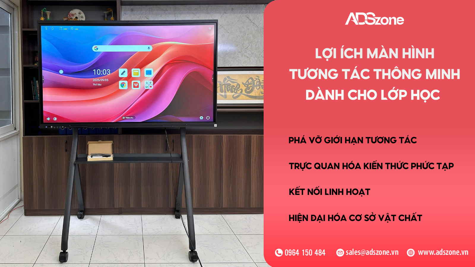 Lợi Ích Màn Hình Tương Tác Thông Minh