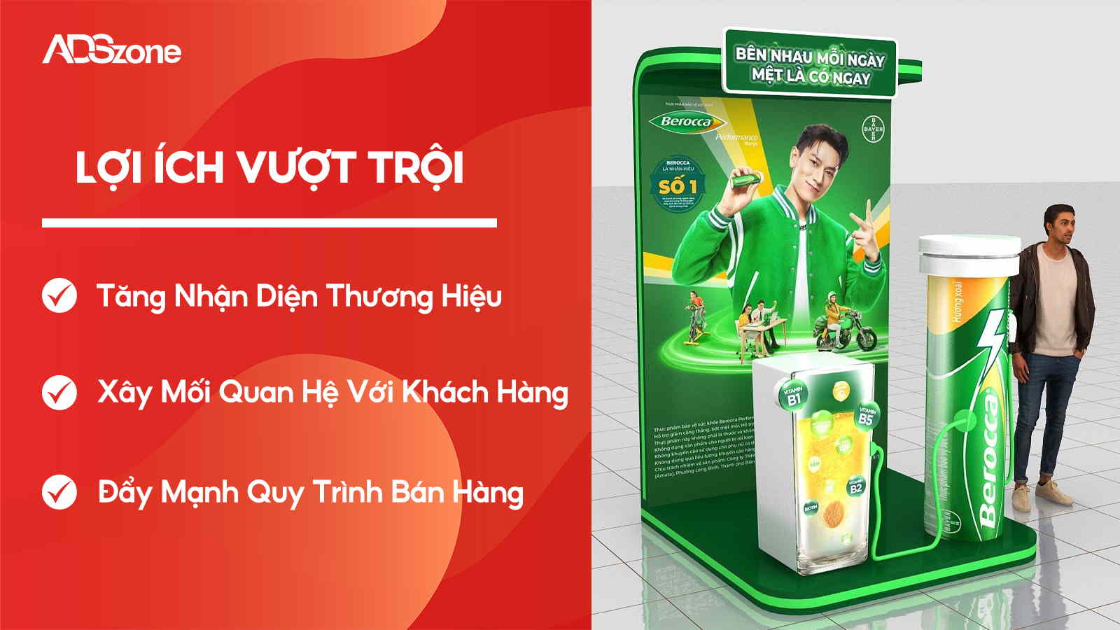 Lợi Ích Vượt Trội Của Booth Quảng Cáo Trong Marketing